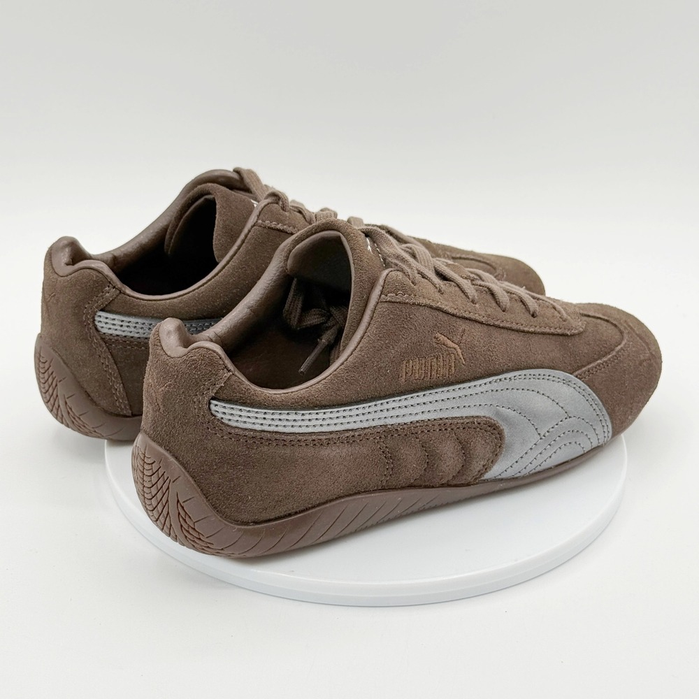 Puma Speed Cat Lux Chocolate Gum Size 7.5 Womens 408718, NEW - Picture 7 of 9